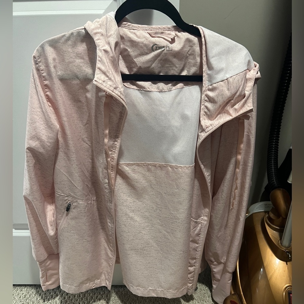 Zyia Pink Wind Breaker Jacket - Large